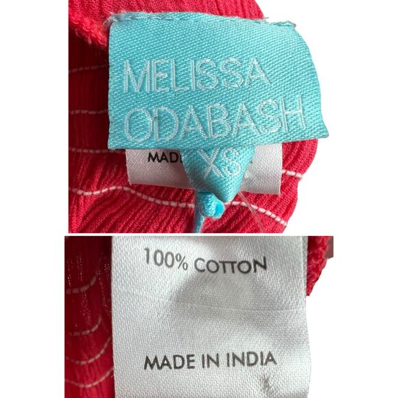 NWT Melissa Odabash Sanela V-Neck Long Dress Red Womens Size XS Formal Cocktail - Picture 7 of 8